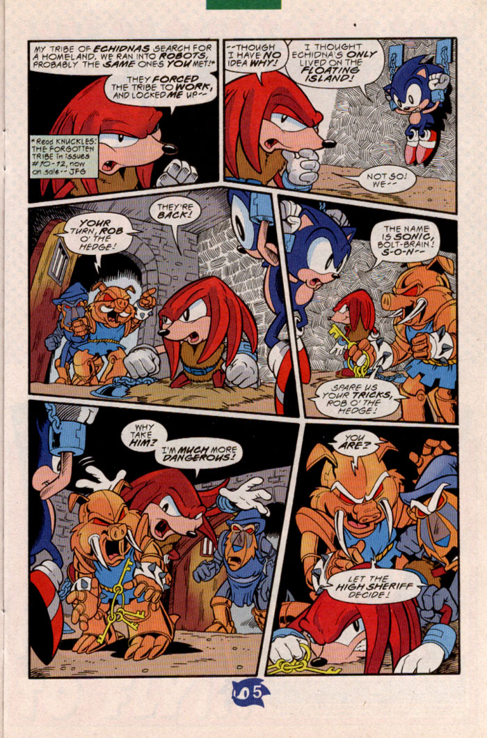 Sonic - Archie Adventure Series May 1998 Page 5